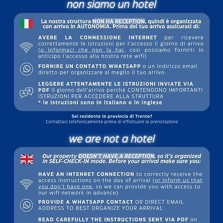 House Of Bruno - No Reception Hotel Trento Bagian luar foto